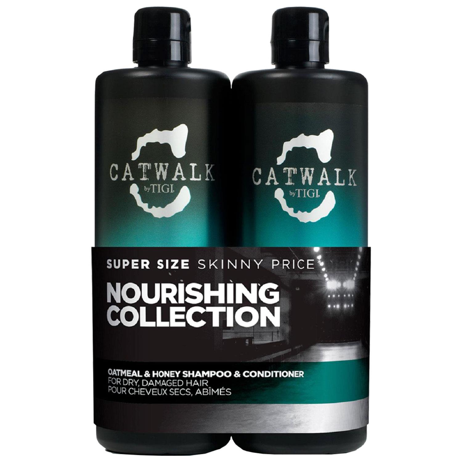 Catwalk by Tigi Oatmeal & Honey Nourishing Shampoo and Conditioner 2x750ml,1PK